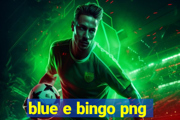 blue e bingo png